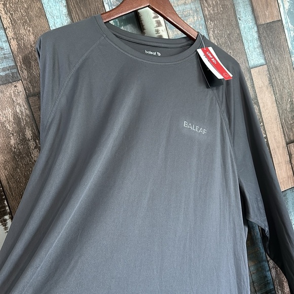 baleaf 3XL gray long sleeve UPF 50 performance shirt - Picture 8 of 12